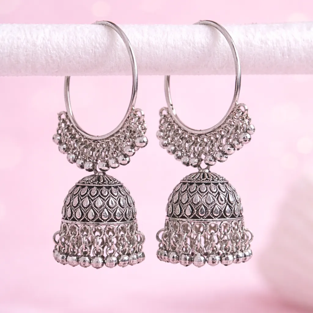 Big Hoop Dome Jhumka